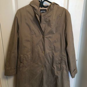 Trench Coat with Zip Up Liner